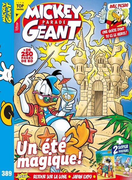 Mickey Parade Geant – Juillet-Aout 2022 Cover