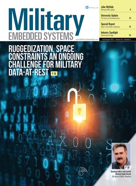 Military Embedded Systems – July-August 2022 Cover