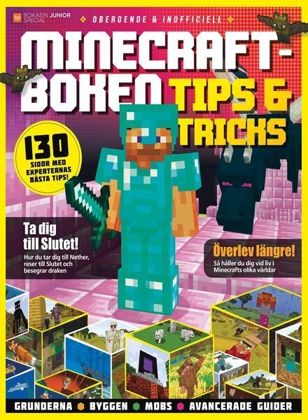 Minecraft Sverige – augusti 2022 Cover