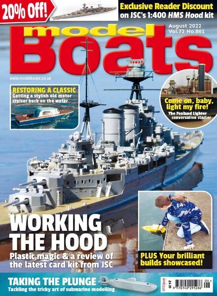 Model Boats – August 2022 Cover