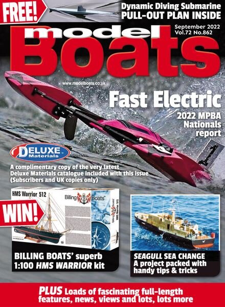 Model Boats – September 2022 Cover