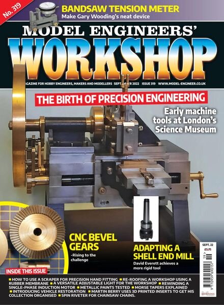 Model Engineers’ Workshop – September 2022 Cover