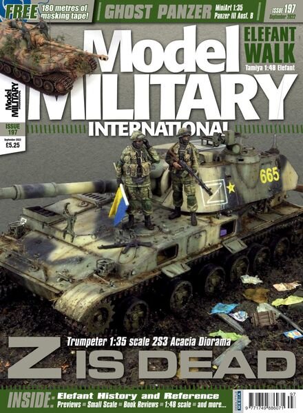 Model Military International – Issue 197 – September 2022 Cover