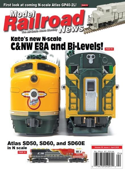 Model Railroad News – April 2020 Cover