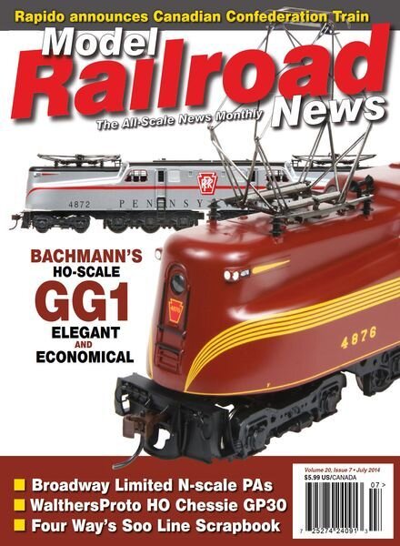 Model Railroad News – August 2014 Cover