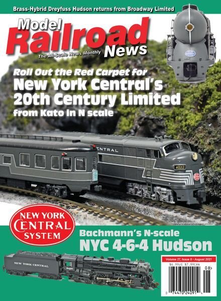 Model Railroad News – August 2021 Cover