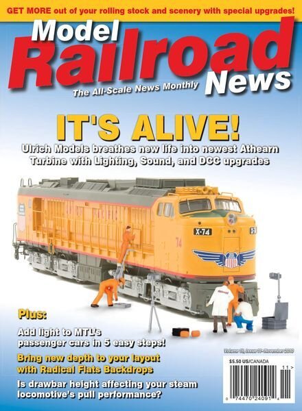 Model Railroad News – December 2010 Cover