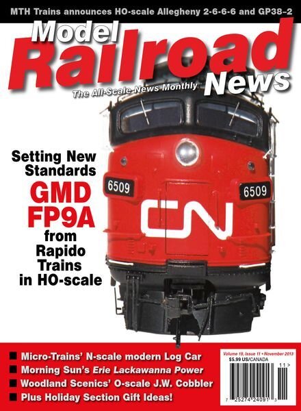 Model Railroad News – December 2013 Cover