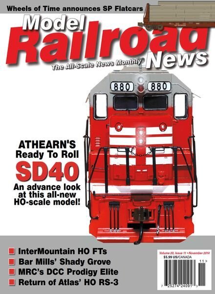 Model Railroad News – December 2014 Cover