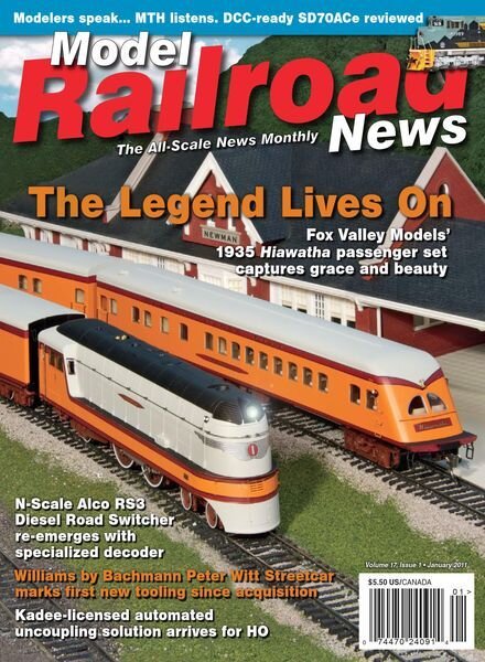 Model Railroad News – February 2011 Cover