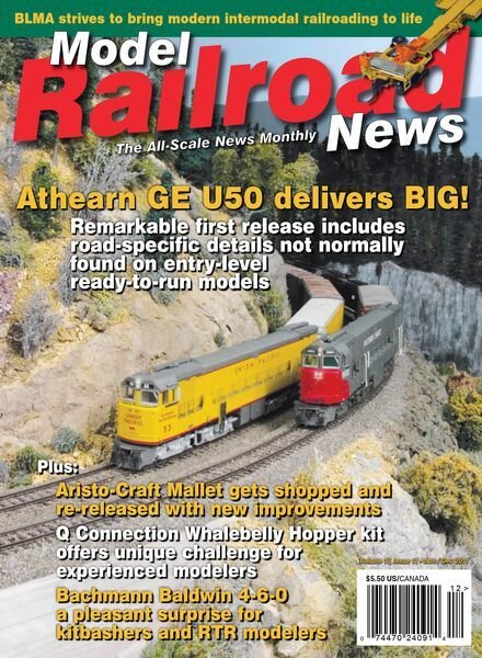 Model Railroad News – February 2012 Cover