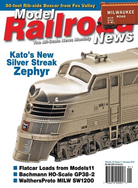 Model Railroad News – February 2013 Cover