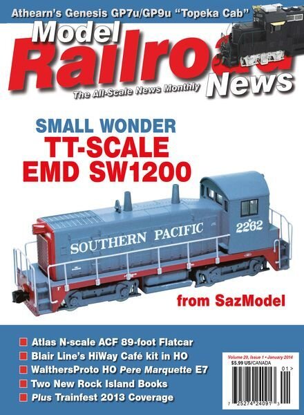 Model Railroad News – February 2014 Cover