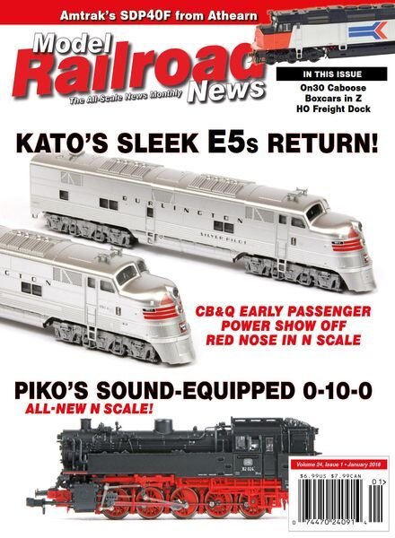 Model Railroad News – February 2018 Cover
