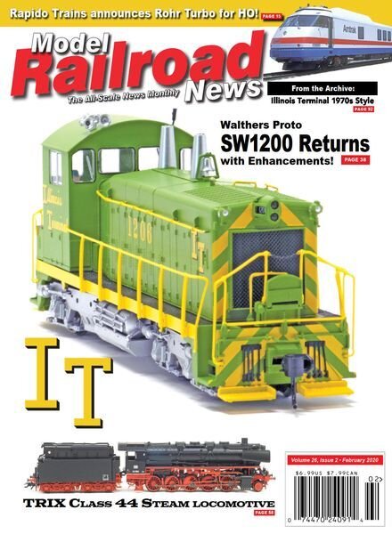 Model Railroad News – February 2020 Cover