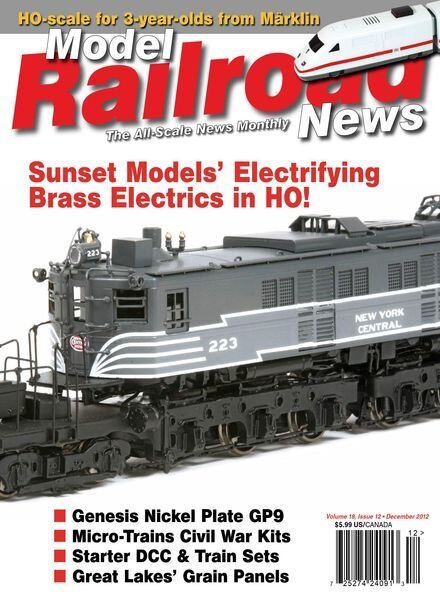Model Railroad News – January 2013 Cover