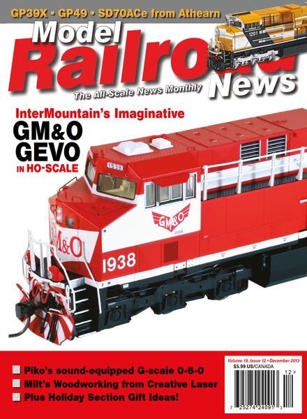 Model Railroad News – January 2014 Cover