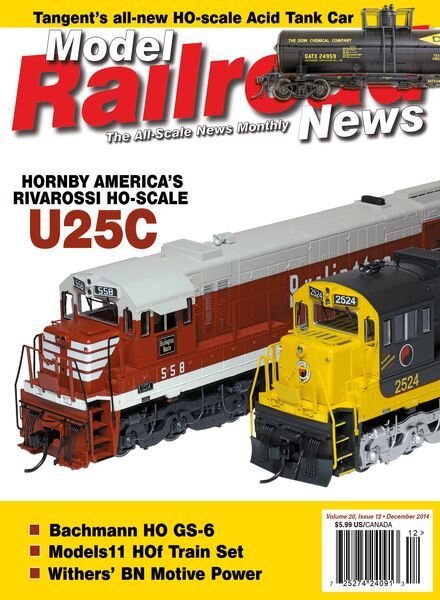 Model Railroad News – January 2015 Cover