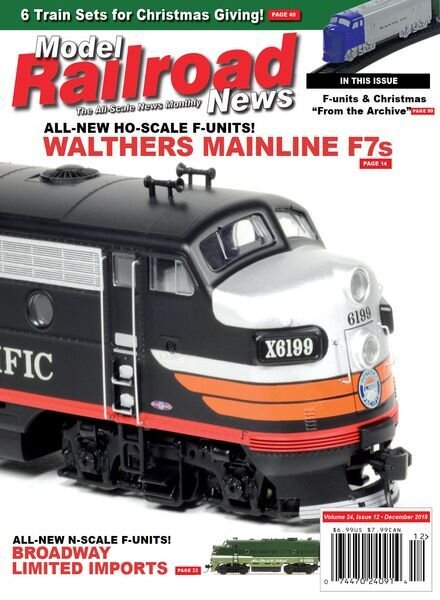 Model Railroad News – January 2019 Cover
