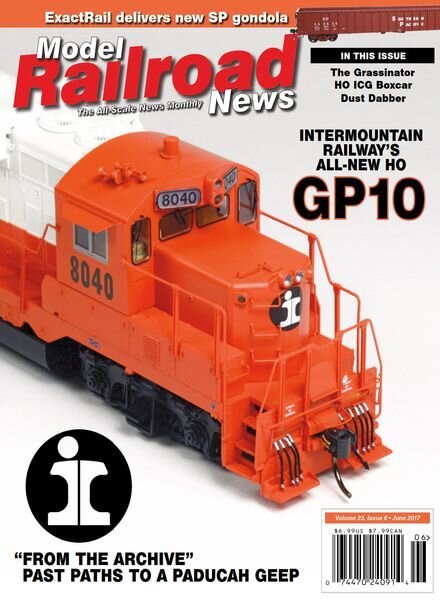 Model Railroad News – July 2017 Cover