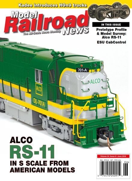 Model Railroad News – July 2018 Cover