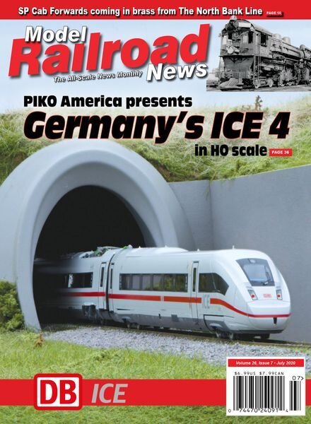 Model Railroad News – July 2020 Cover