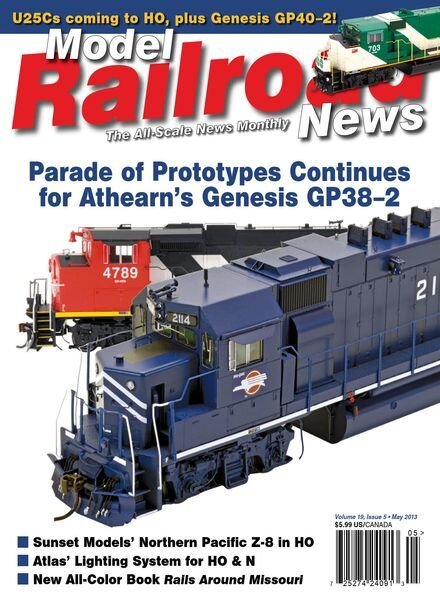 Model Railroad News – June 2013 Cover