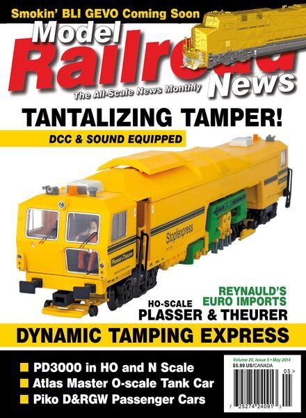 Model Railroad News – June 2014 Cover