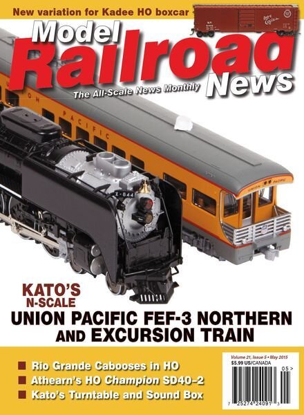 Model Railroad News – June 2015 Cover