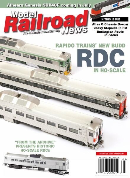 Model Railroad News – June 2017 Cover
