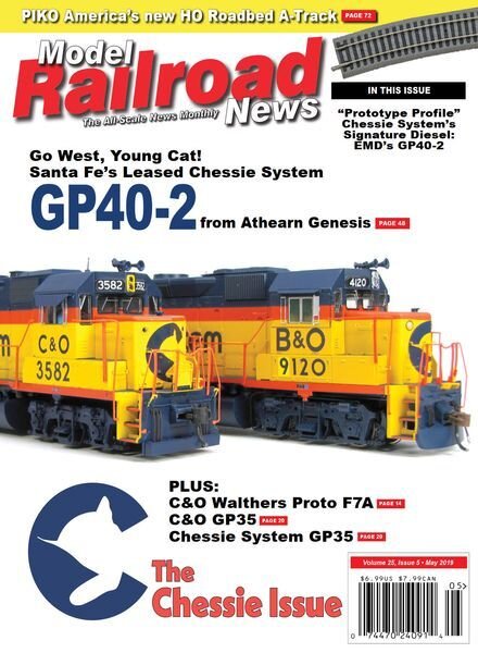 Model Railroad News – June 2019 Cover