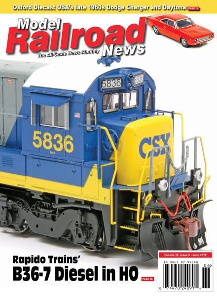 Model Railroad News – June 2020 Cover