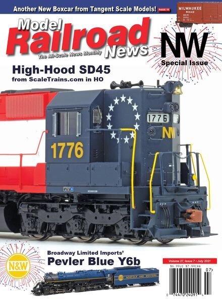 Model Railroad News – June 2021 Cover
