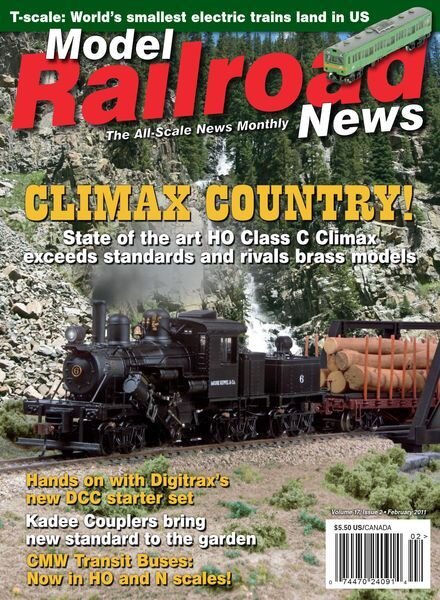Model Railroad News – March 2011 Cover