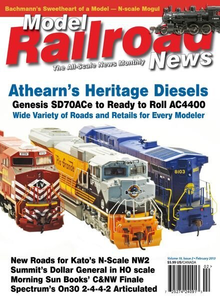 Model Railroad News – March 2013 Cover