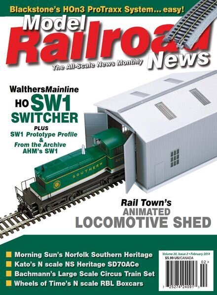 Model Railroad News – March 2014 Cover