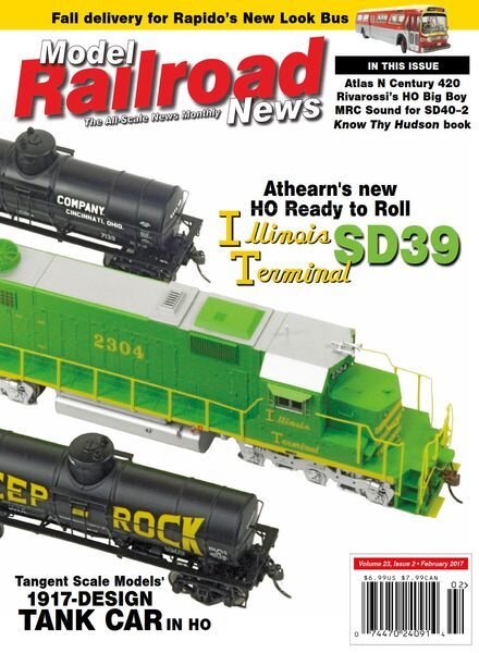 Model Railroad News – March 2017 Cover