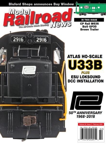 Model Railroad News – March 2018 Cover
