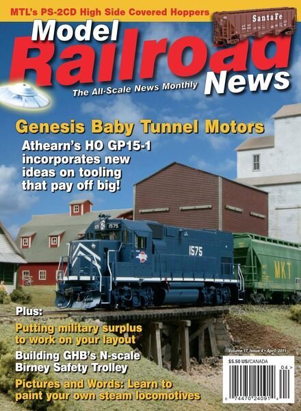 Model Railroad News – May 2011 Cover