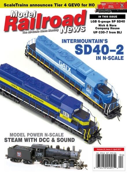 Model Railroad News – May 2017 Cover