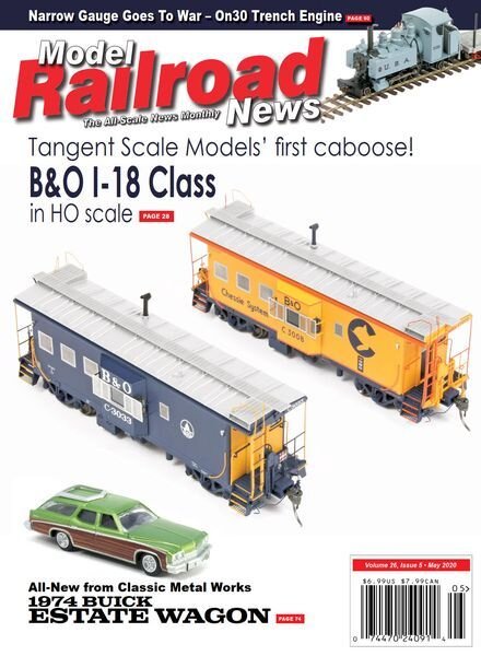 Model Railroad News – May 2020 Cover