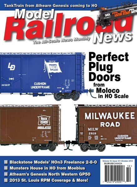 Model Railroad News – November 2013 Cover