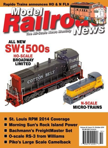 Model Railroad News – November 2014 Cover