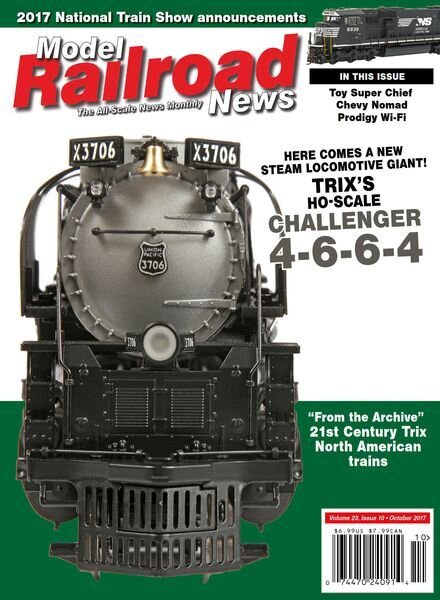 Model Railroad News – November 2017 Cover
