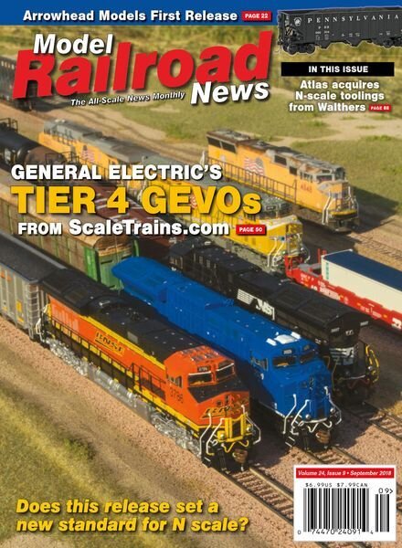 Model Railroad News – October 2018 Cover