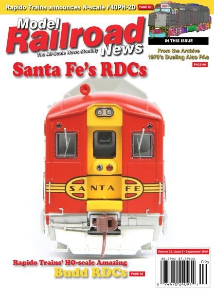 Model Railroad News – October 2019 Cover