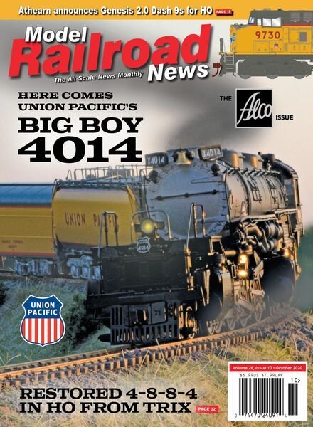 Model Railroad News – October 2020 Cover