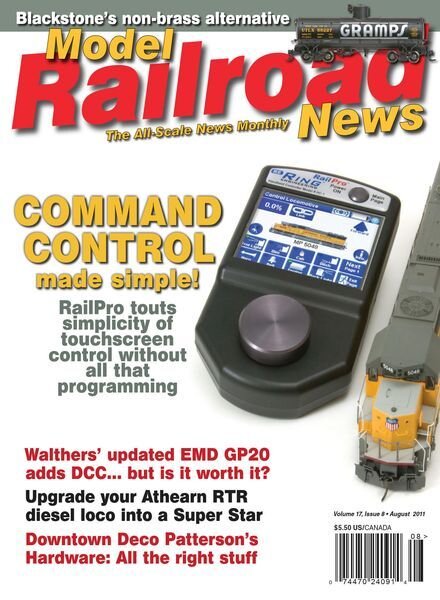Model Railroad News – September 2011 Cover