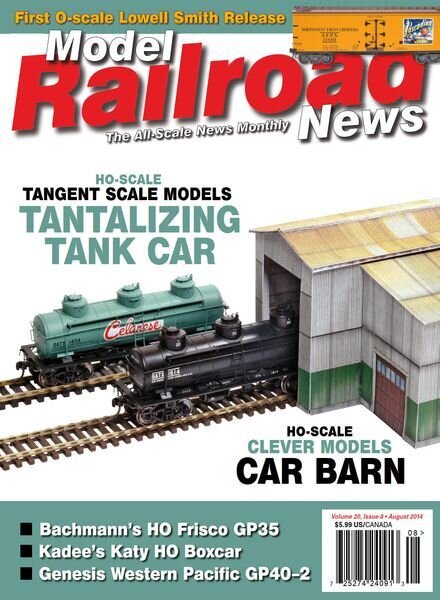 Model Railroad News – September 2014 Cover