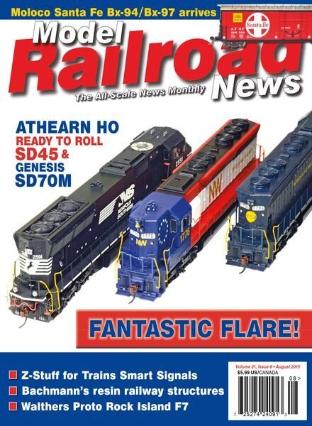Model Railroad News – September 2015 Cover